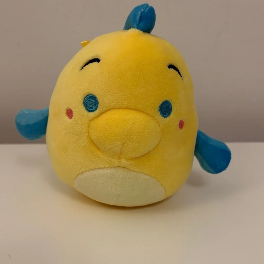 Disney Ariel and Flounder Squishmallow Set